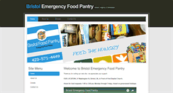 Desktop Screenshot of bristolfoodpantry.org